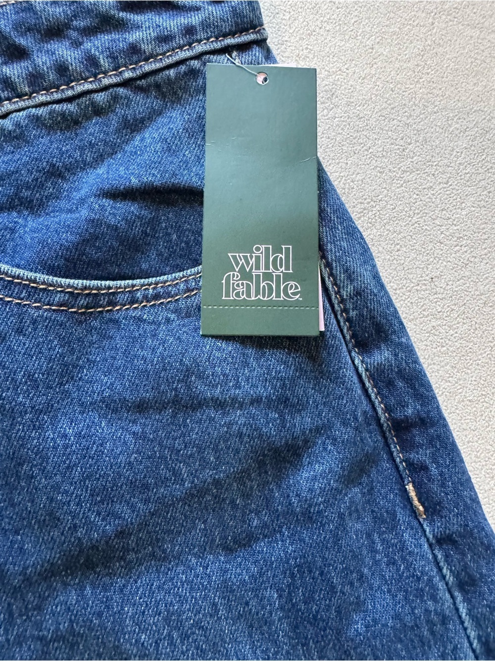 wild fable Blue mid -Rise - Picture 3 of 13